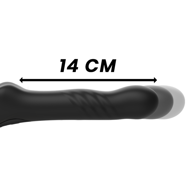 Ibiza Up&Down strapless vibratore di coppia senza cinghia