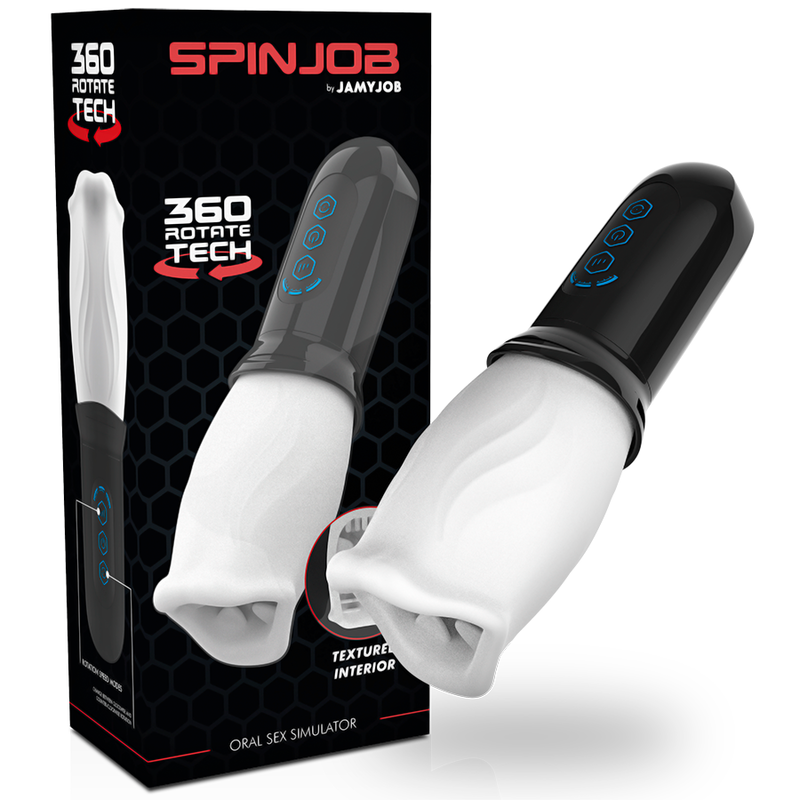 Jamyjob Spinjob masturbatore rotante 360° 3 velocità