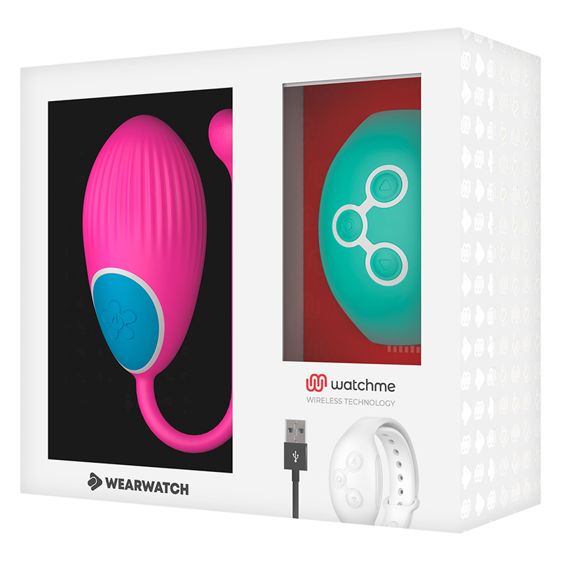 Wearwatch Egg uovo vibrante fucsia telecomando orologio