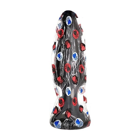All Black Plug Anale 35 cm PVC ipoallergenico 9 cm