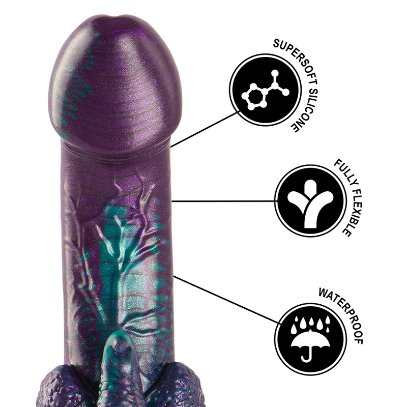 EPIC Basilisk Cybersilicock dildo silicone 130 mm leggero