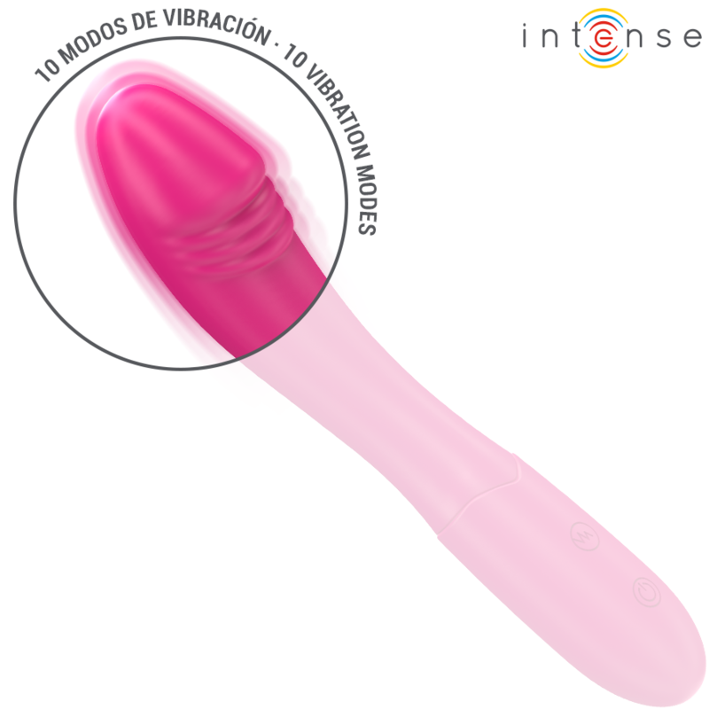 Intense Belinda vibratore flessibile rosa 19 cm