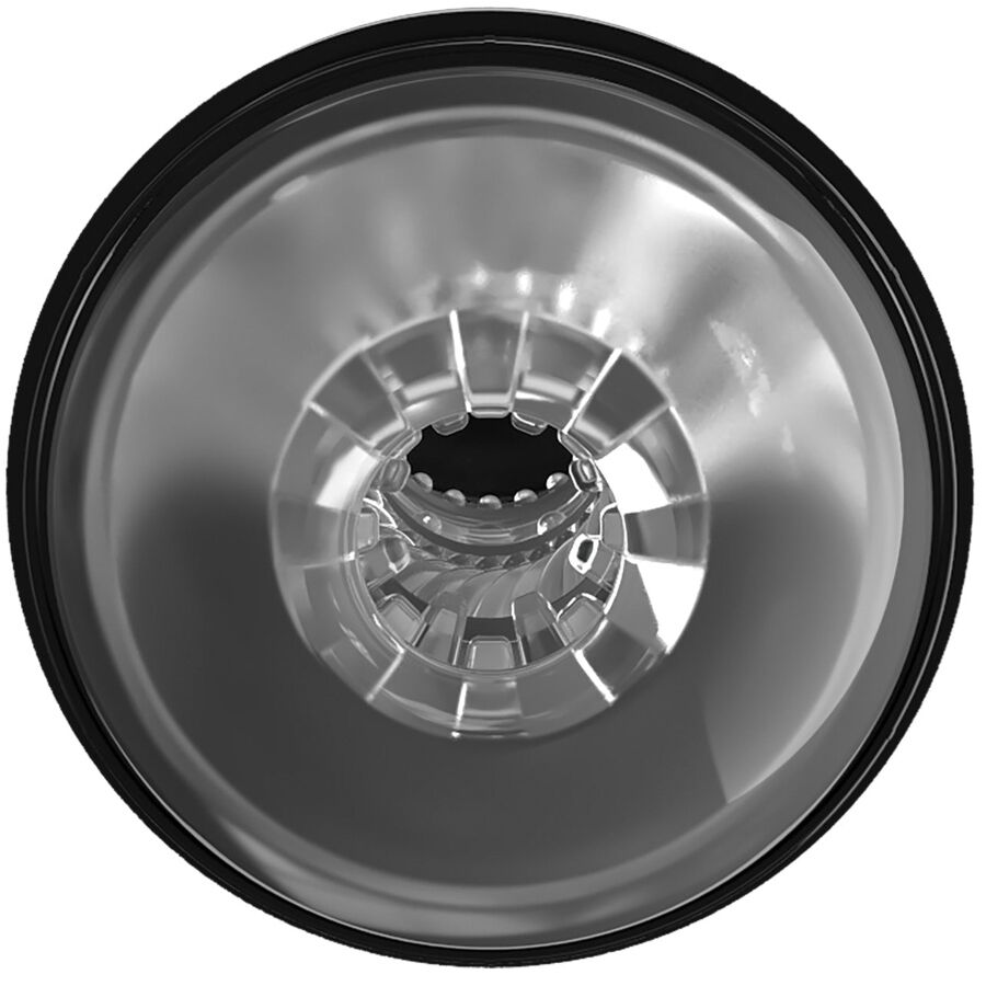 PDX Elite ViewTube Max View masturbatore trasparente LED