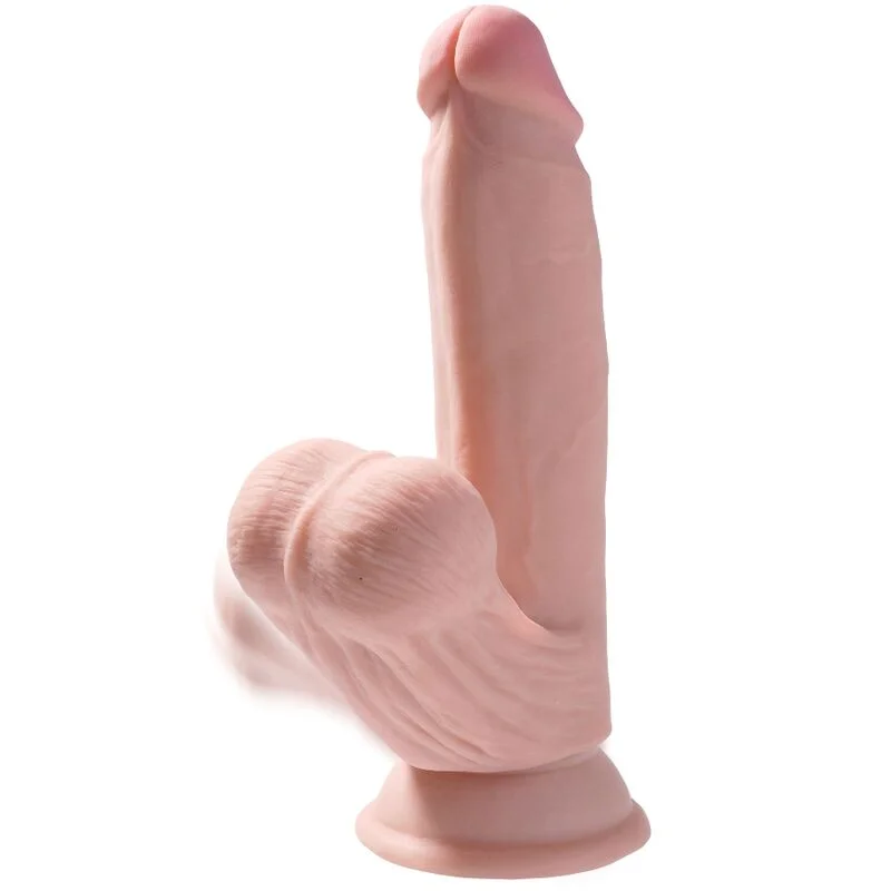 King Cock Plus 3D dildo realistico pelle chiara