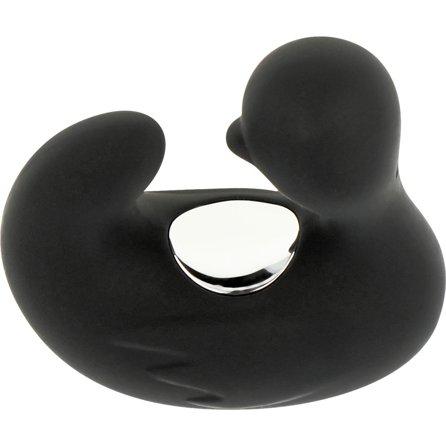 Black&Silver Duckymania stimolatore clitoride da dito silicone
