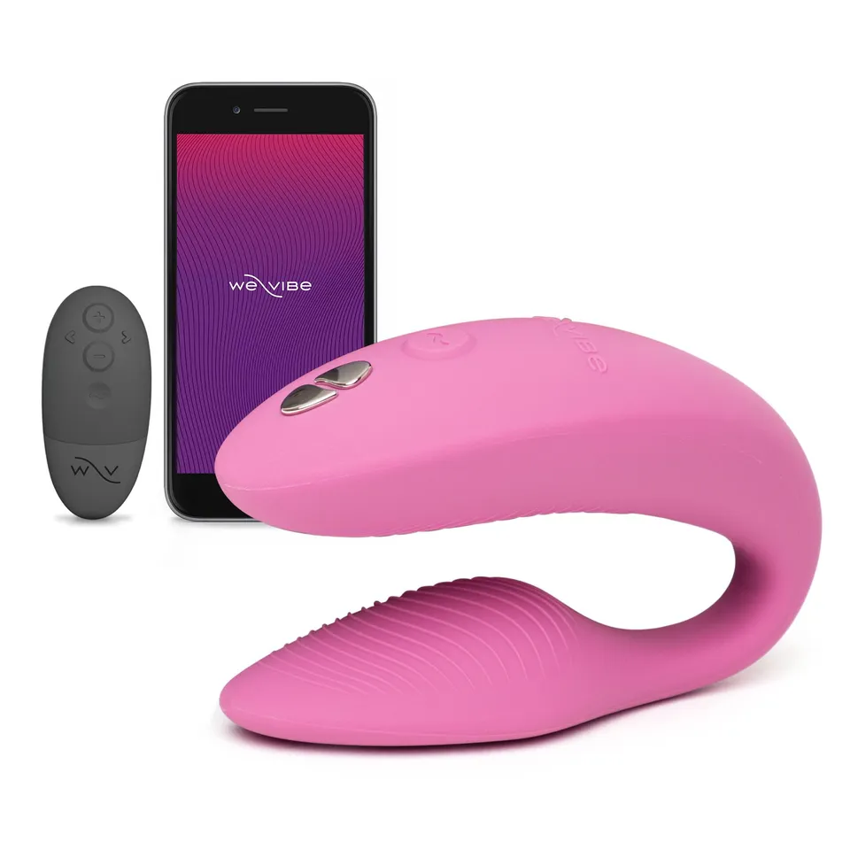 We-Vibe Sync 2 vibratore di coppia rosa con app