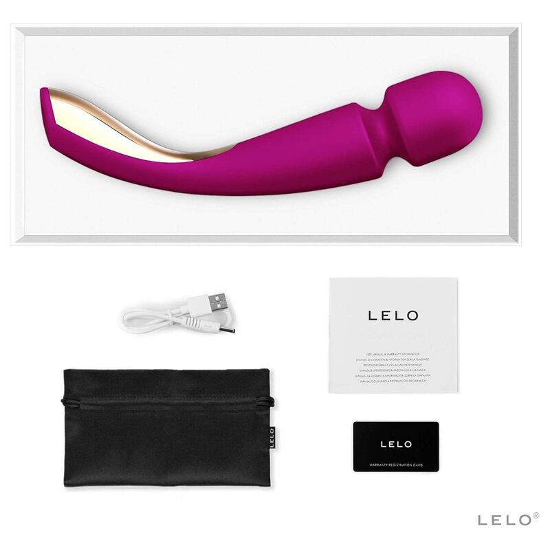 LELO Smart Wand 2 Medium Massaggiatore Rosa Profonda