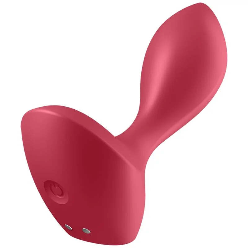 Satisfyer Backdoor Lover Plug Anale Rosso Vibrante