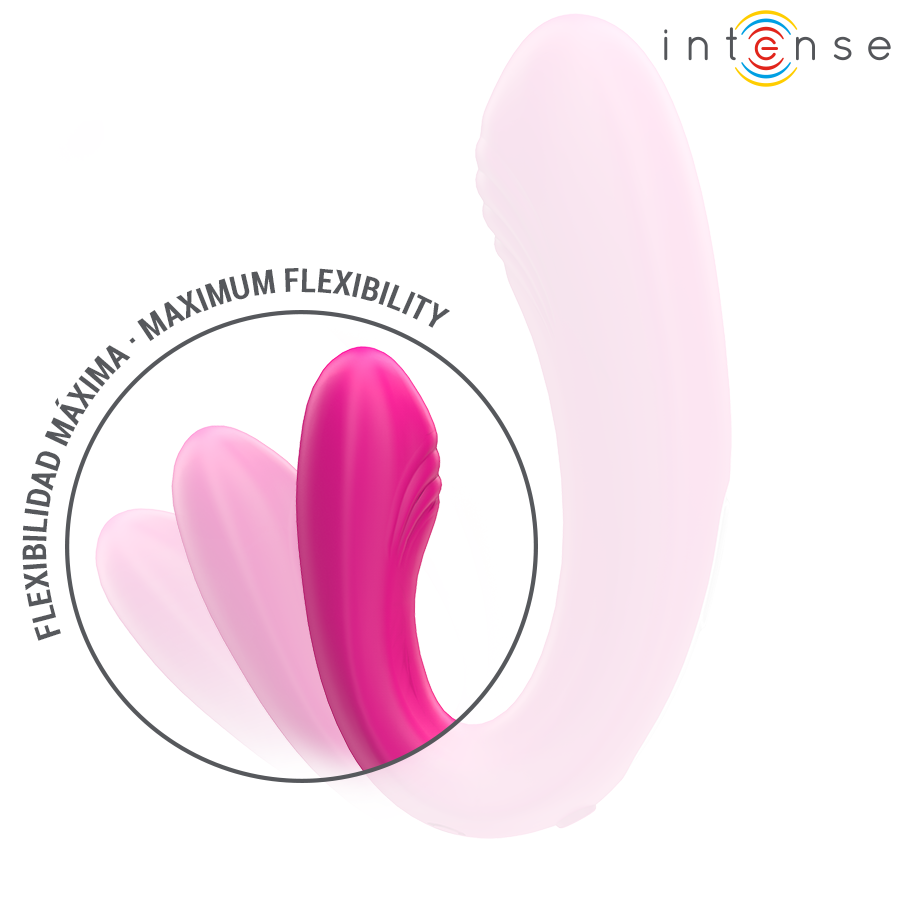 Intense Janet doppio vibratore coppia rosa 10,2 cm