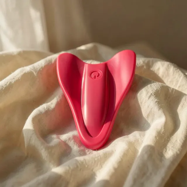 Satisfyer High Fly Fucsia vibratore da dito silicone 2 motori