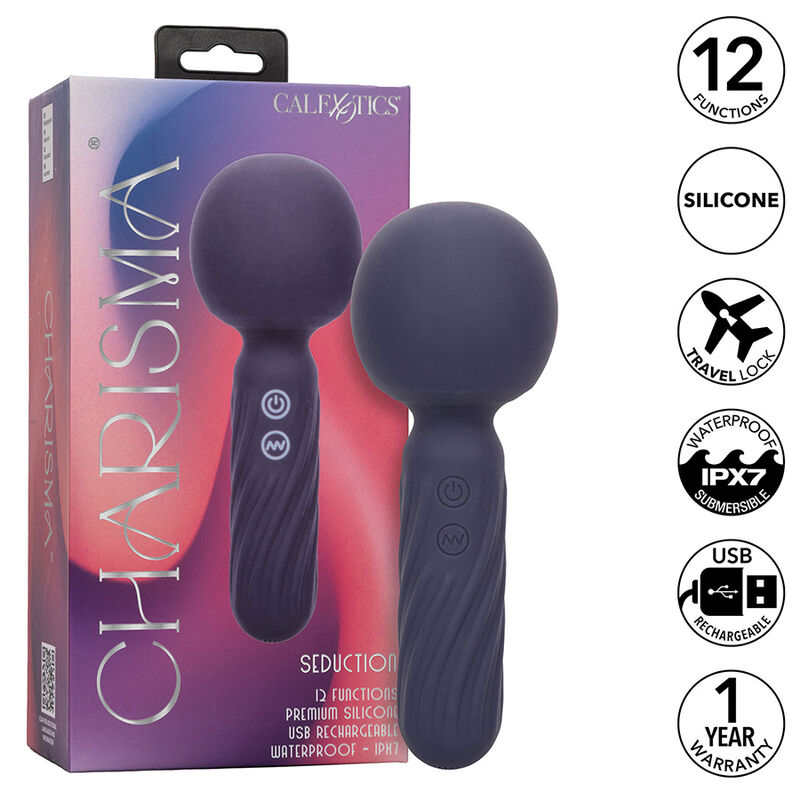 CalExotics Charisma Seduction vibratore viola 12 funzioni