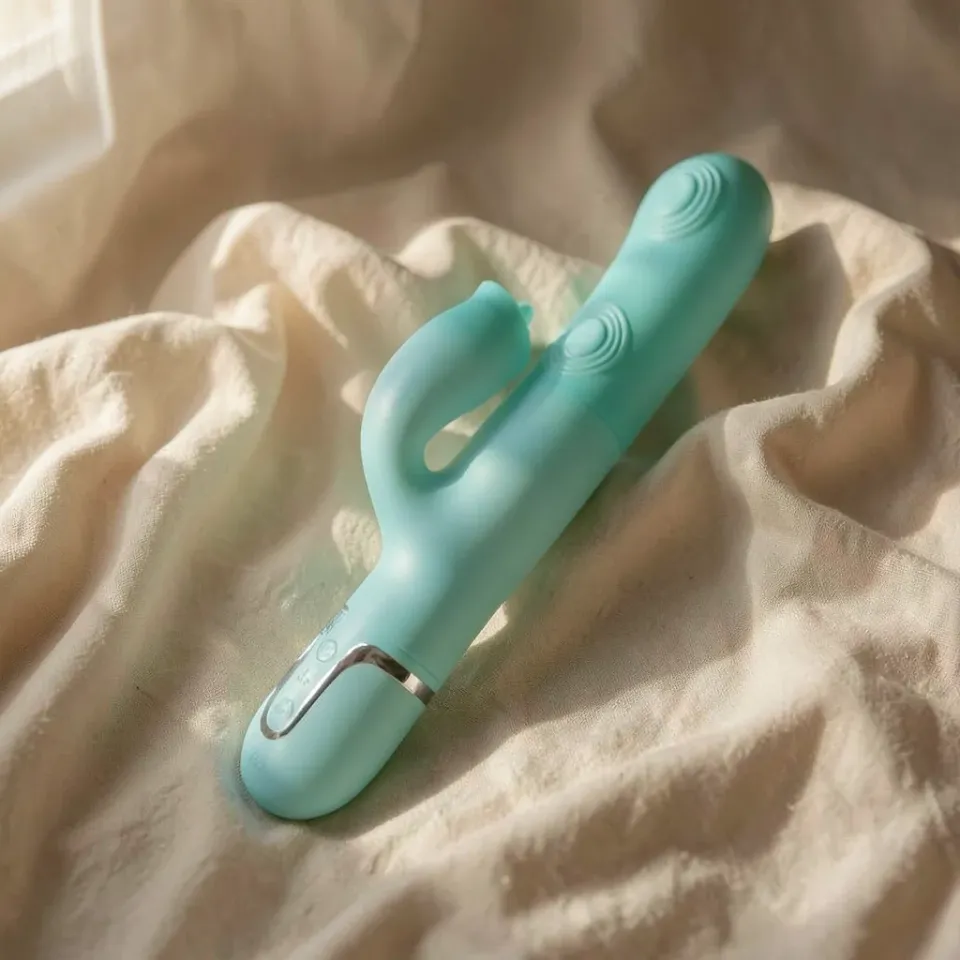 Pretty Love Gigi vibratore rabbit verde acqua