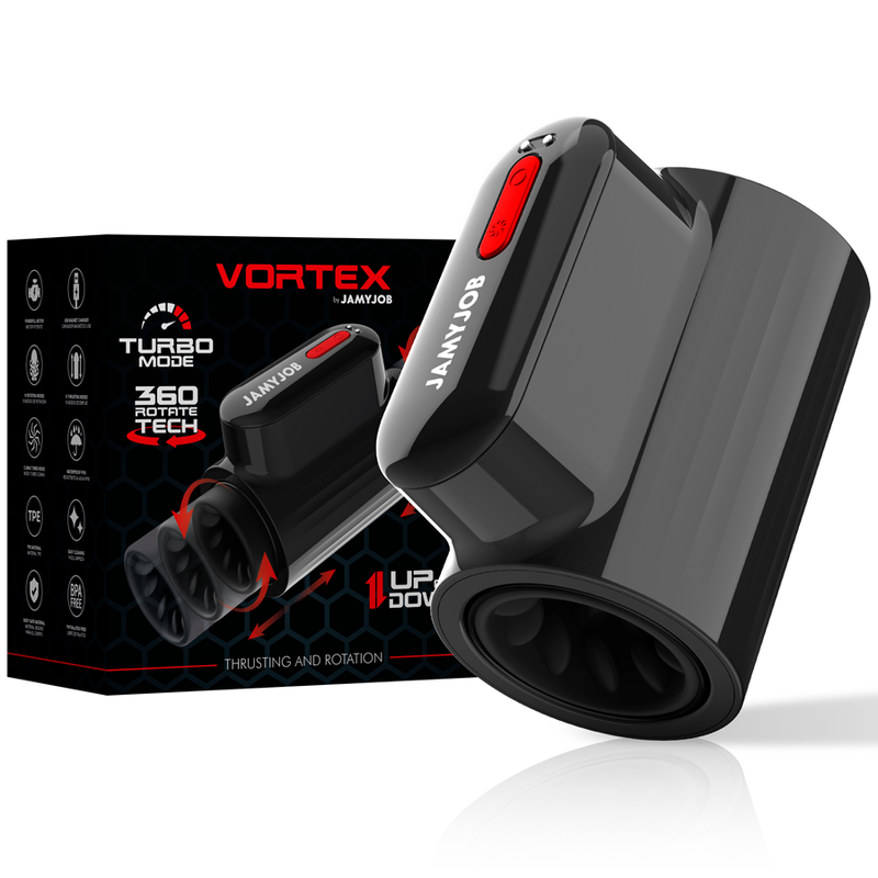 Frutille Jamyjob Vortex masturbatore spinta e rotazione