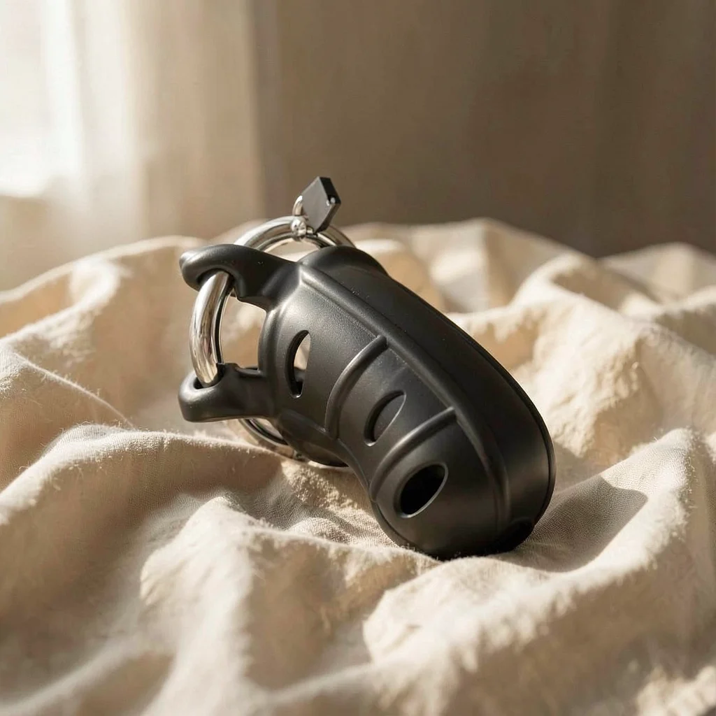 Pipedream Hardcore Silicone Cock Blocker gabbia nera