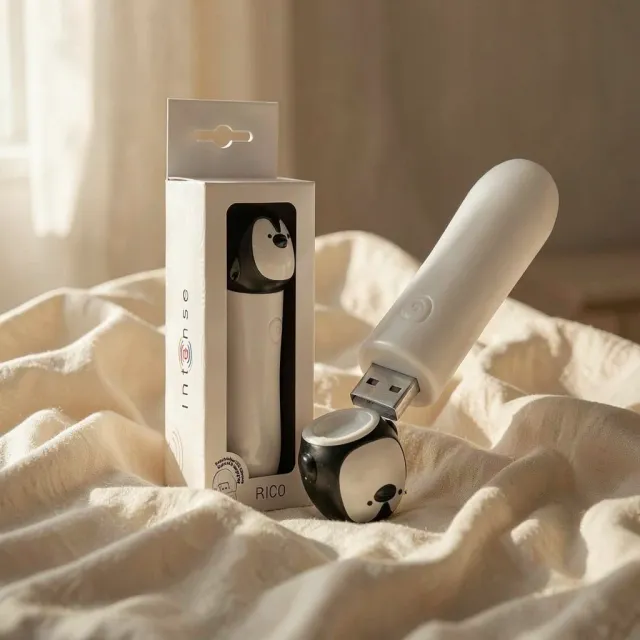 Intense Rico vibratore clitorideo bianco 8 modalità