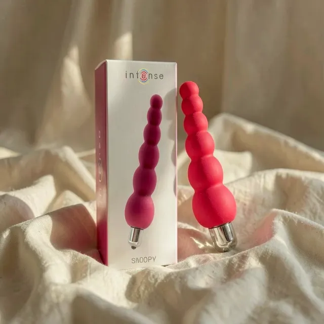 Intense Snoopy Rosa plug anale vibrante