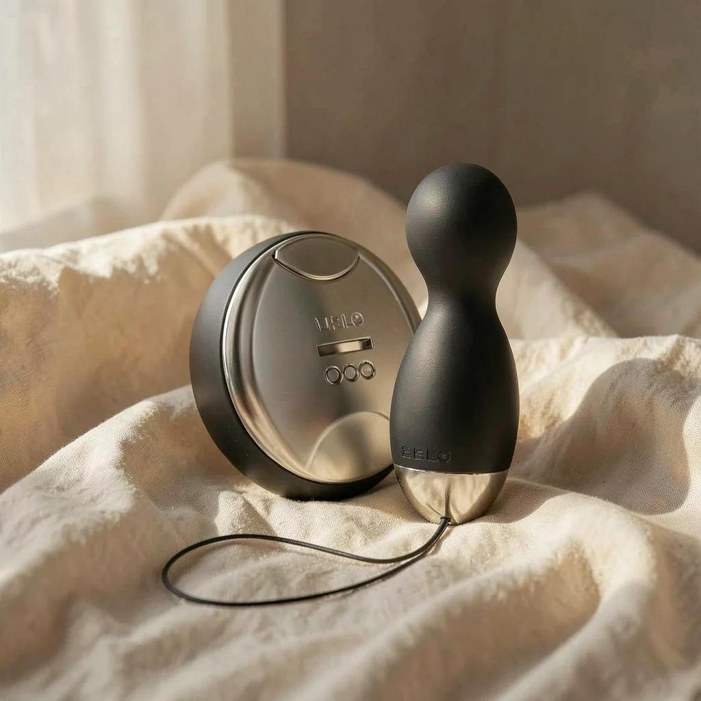 LELO Hula Beads ovulo vibrante nero telecomandato