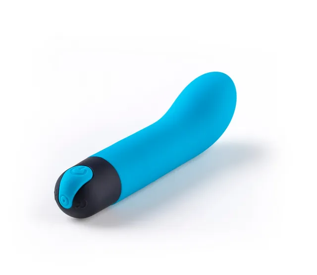 Love Hit V4 bullet vibrante blu G-spot ricaricabile