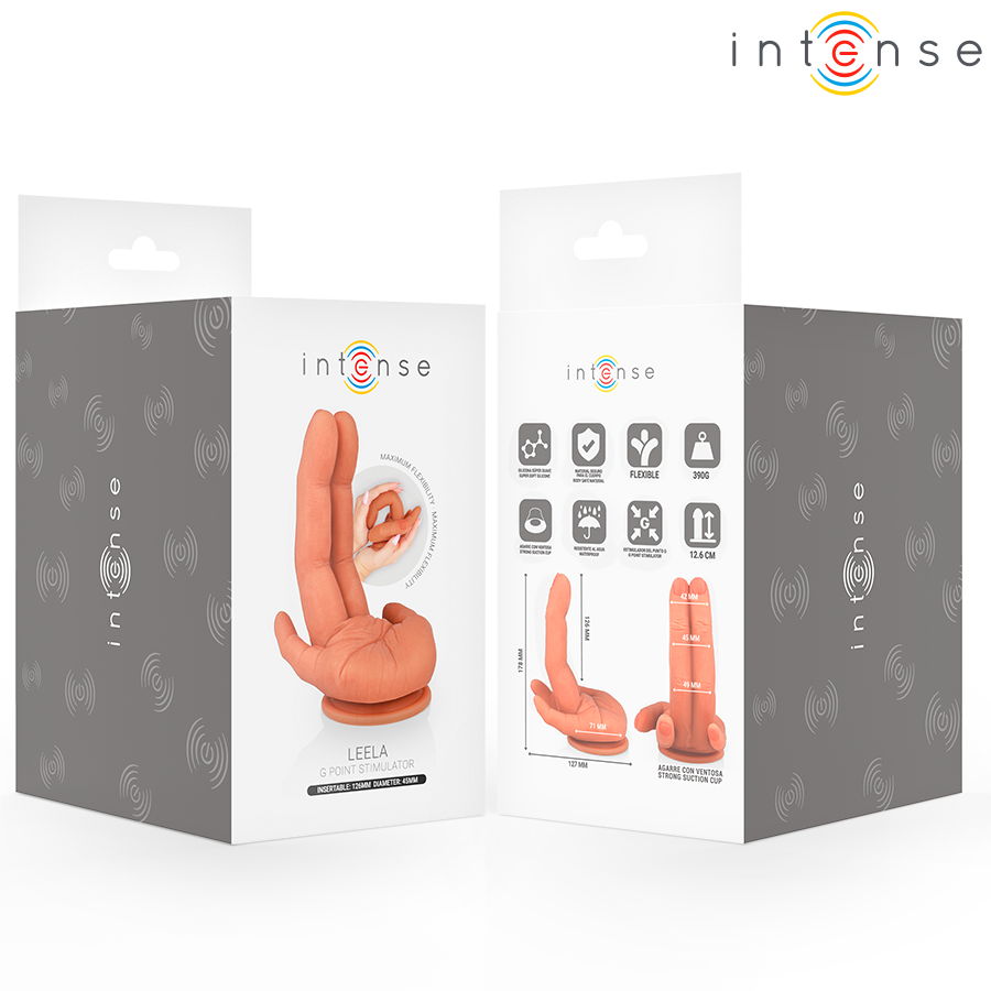Intense Leela dildo realistico con ventosa 126 mm