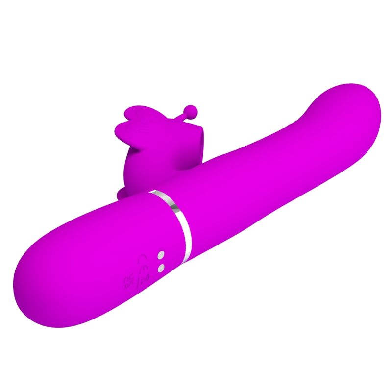 Pretty Love Farfalla 4 in 1 vibratore fucsia multifunzione