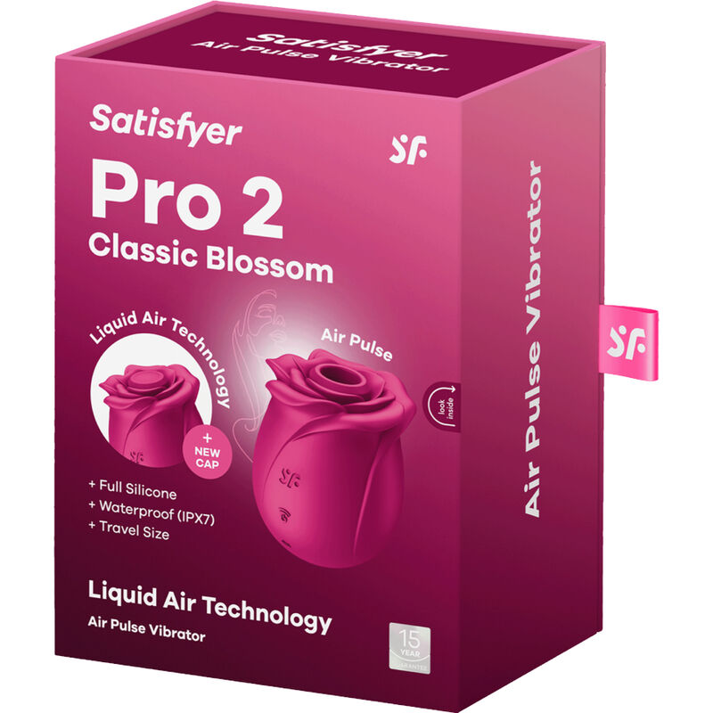 Satisfyer Pro 2 Classic Blossom stimolatore clitorideo 11 livelli