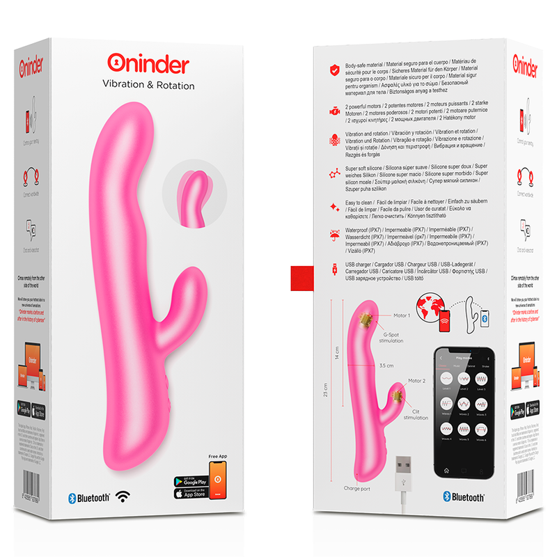 Oninder Rabbit Rotation vibratore rabbit rotante