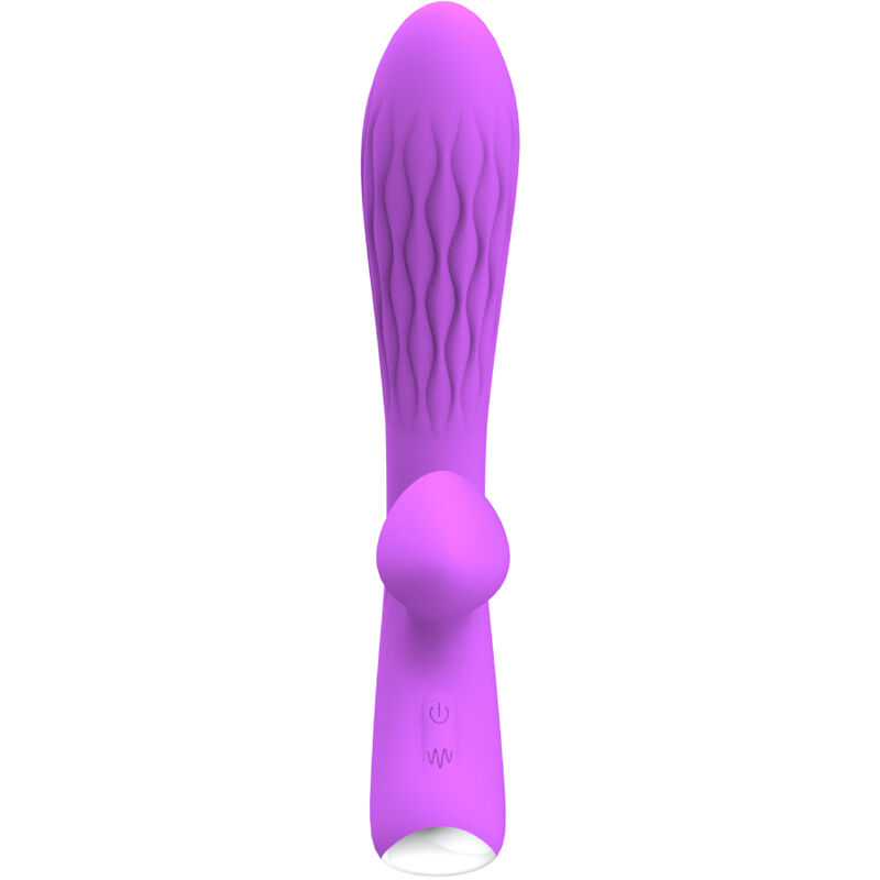 Armony Chelsea vibratore viola flessibile 20 cm doppia stimolazione