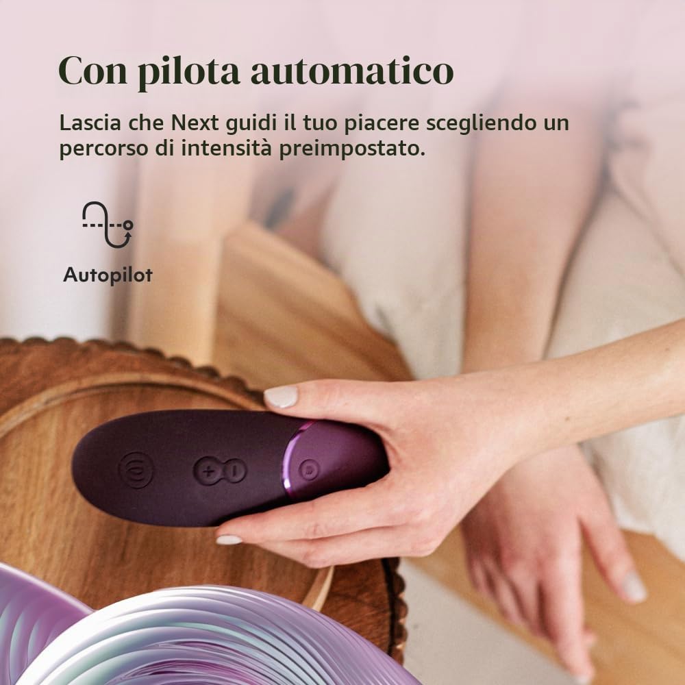 Womanizer Next succhia clitoride viola 3D Pleasure Air