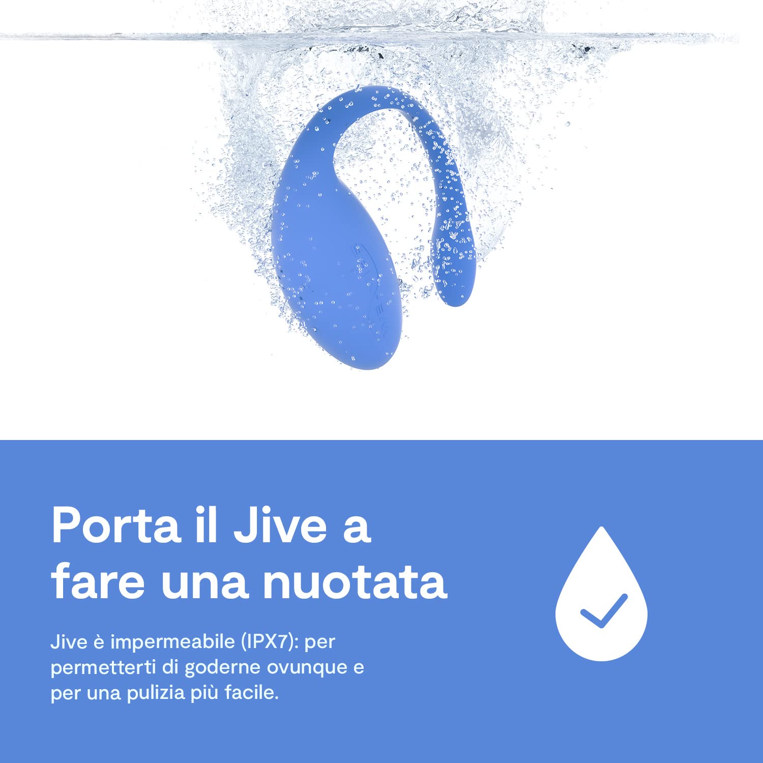 We-Vibe Jive ovetto vibrante indossabile con app