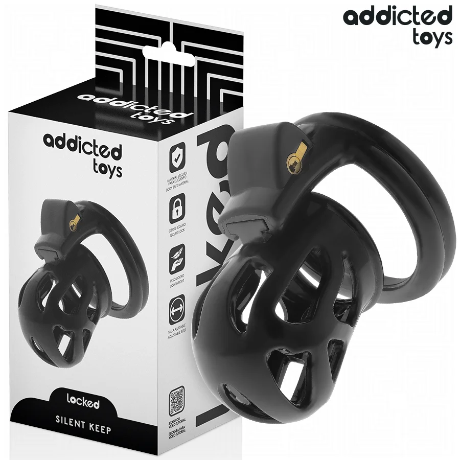 Addicted Toys Locked Silenziosa 7,5 cm gabbia castità compatta