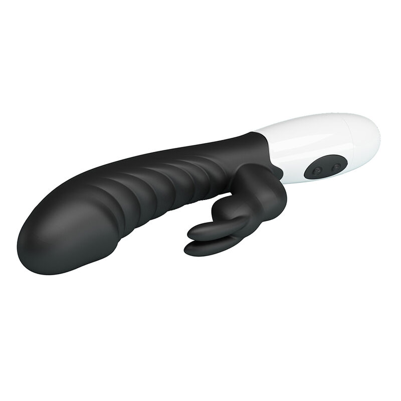 Pretty Love Naughty Bunny vibratore rabbit nero 30 modi silenzioso