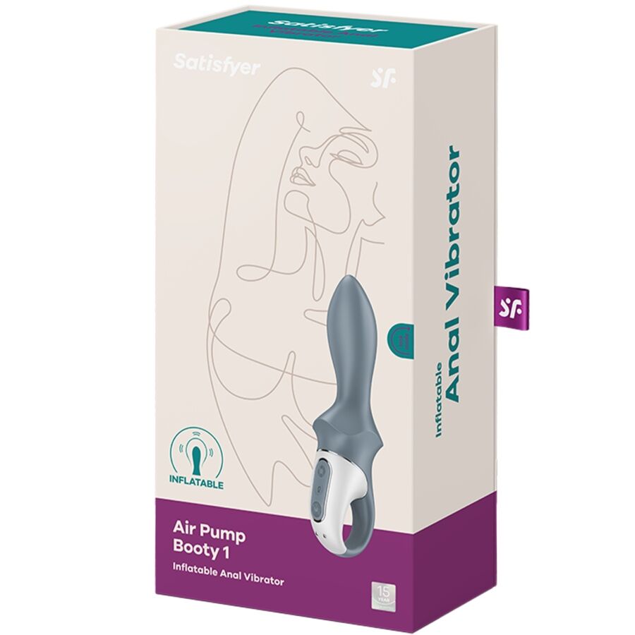 Satisfyer Air Pump Booty 1 plug anale gonfiabile