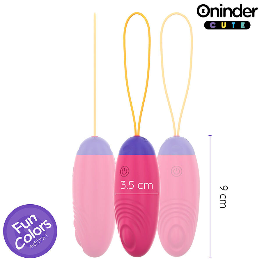 Oninder Cute ovetto vibrante con app silenzioso