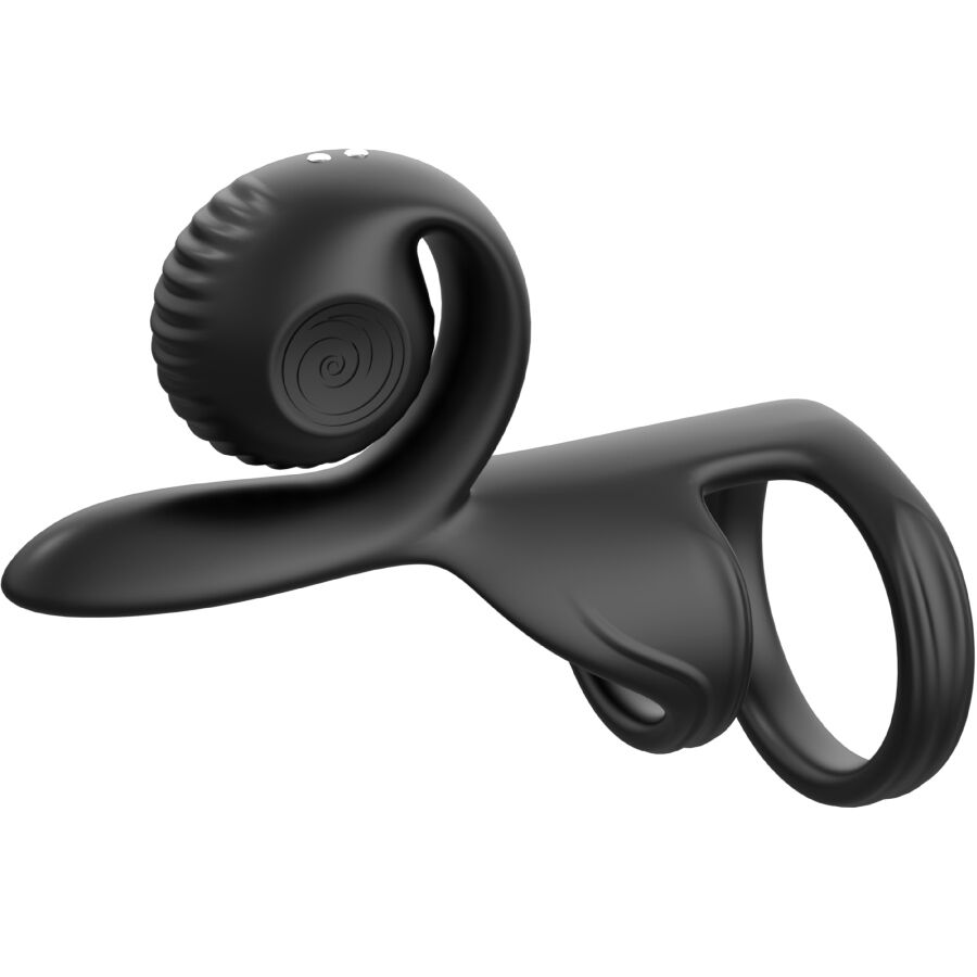 Snail Vibe Jovi Couples Ring anello coppia nero 2 motori