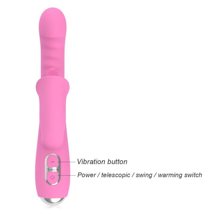 Nalone T-May vibratore spinta rosa silenzioso