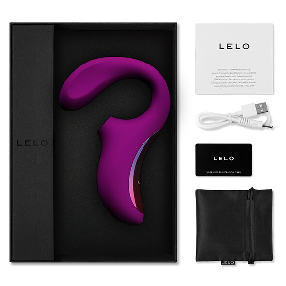 LELO Enigma Rosa vibratore doppia stimolazione sonica
