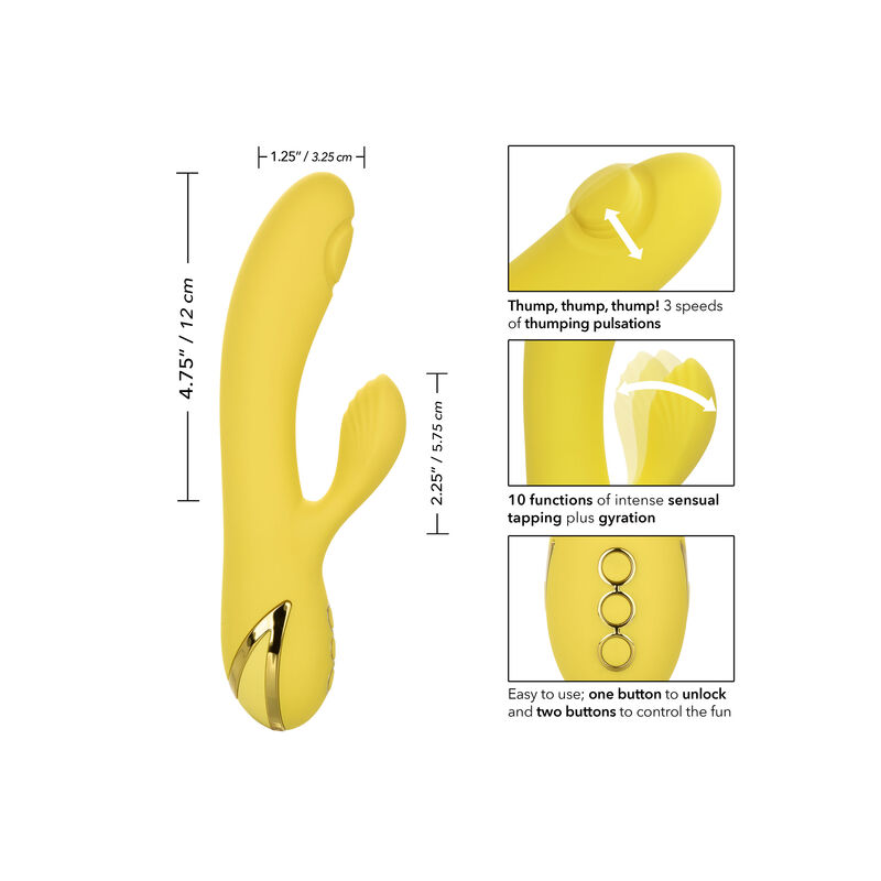 CalExotics San Diego Seduction vibratore rabbit 3 motori