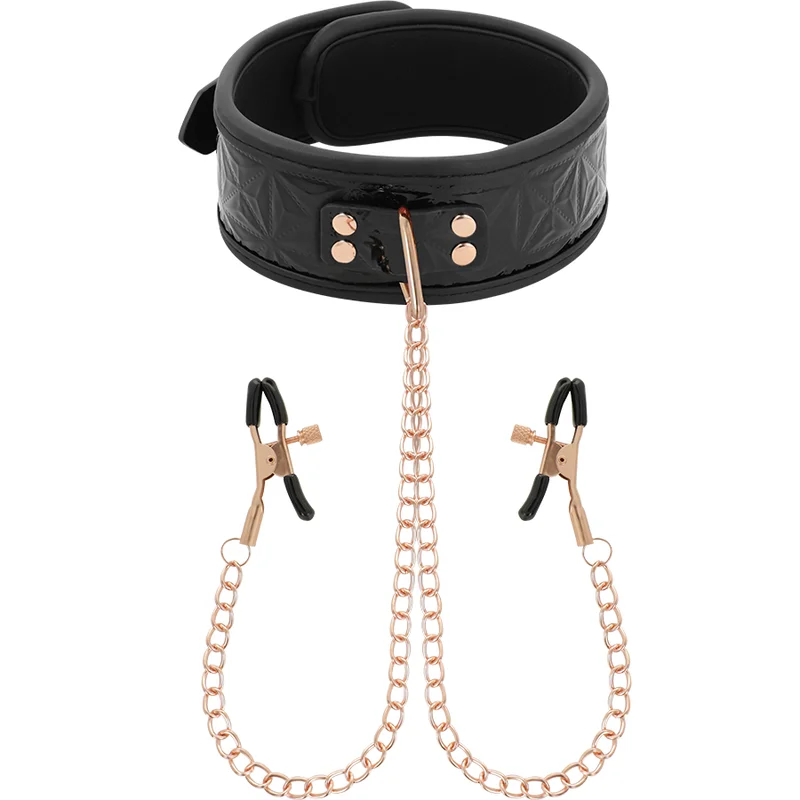 Begme Black Edition collare con morsetti regolabile