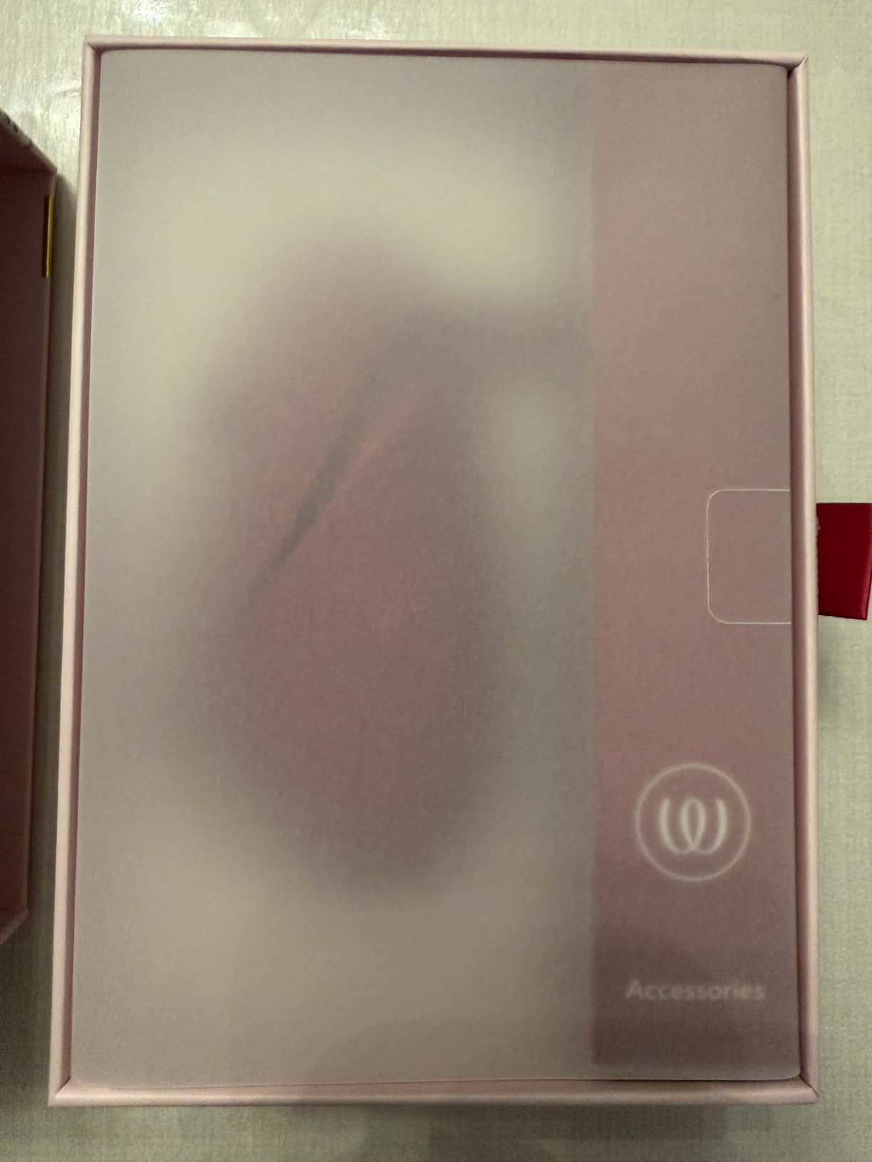 Womanizer Next Liberty stimolatore clitorideo bordeaux 3D