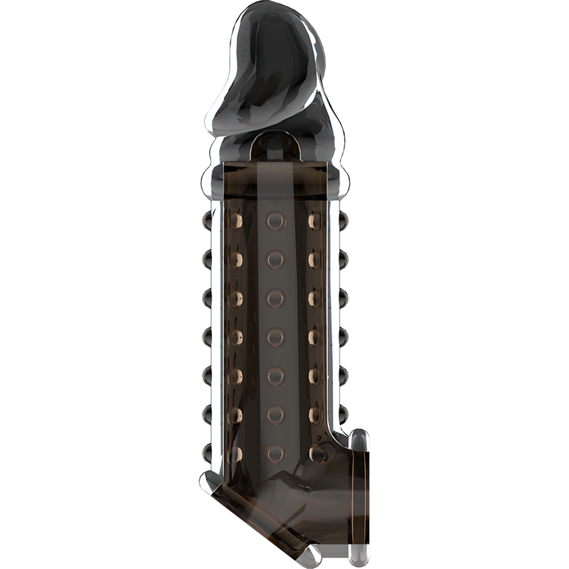 VirilXL V11 guaina pene TPE nera 13,5 cm
