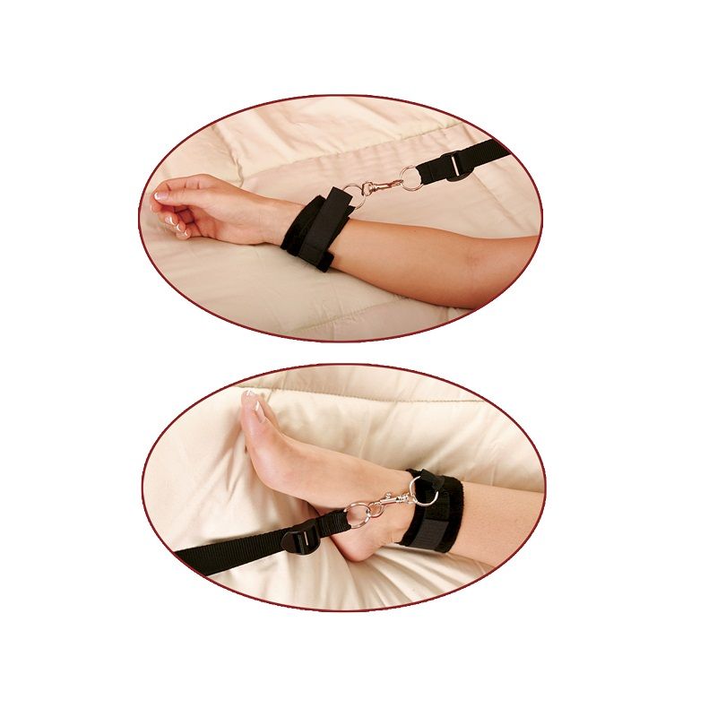 Pipedream Under Bed Restraint Kit bondage da letto raso