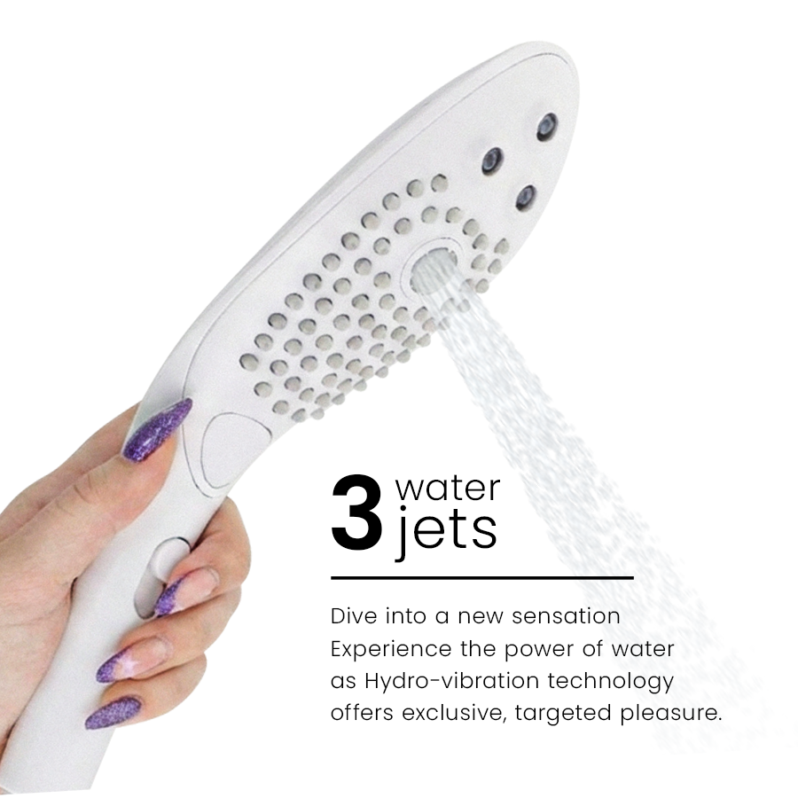 Womanizer Wave soffione doccia bianco stimolante