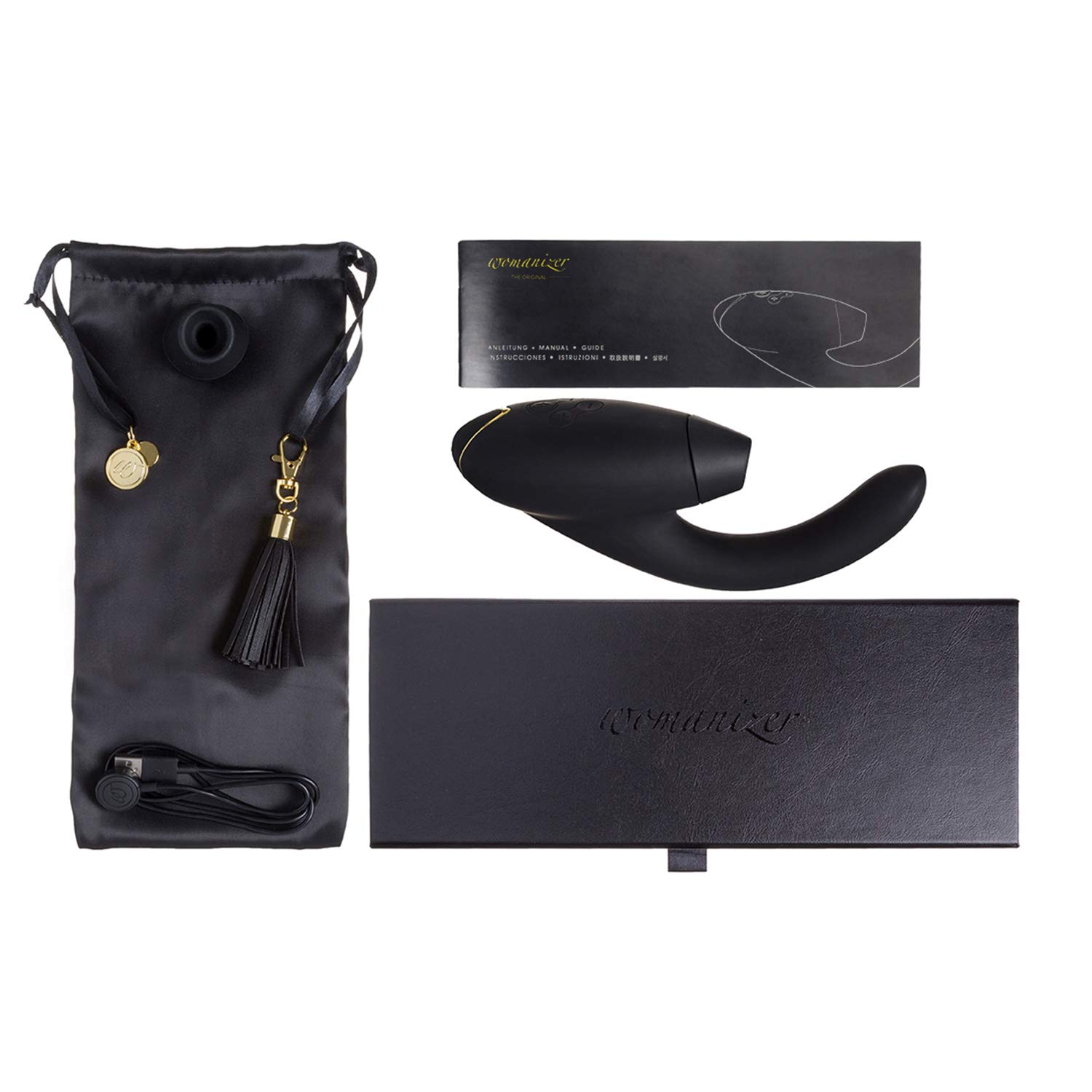 Womanizer InsideOut stimolatore rabbit nero doppia stimolazione