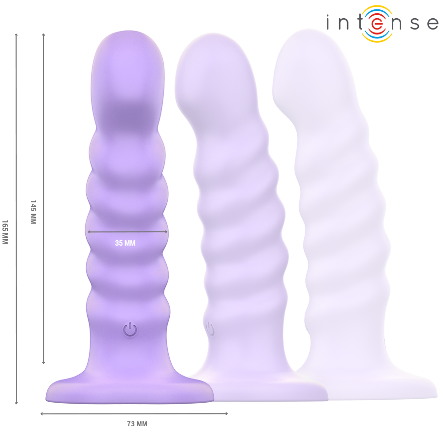 Intense Brenda vibratore spirale viola telecomando