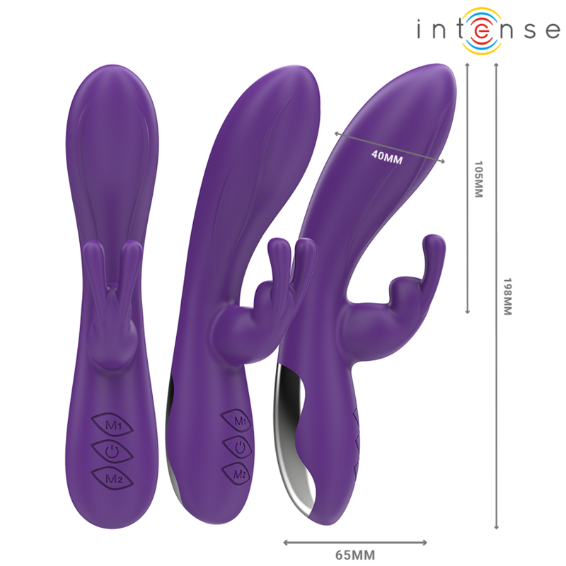 Intense Randall vibratore rabbit viola 10 modalità