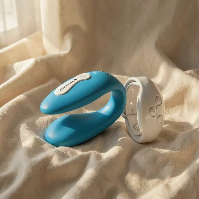 WEARWATCH Dual Indigo Snow vibratore coppia telecomando