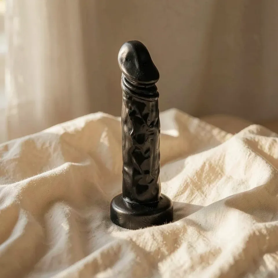 Hung System Jimmy dildo realistico Nero 27 cm ventosa