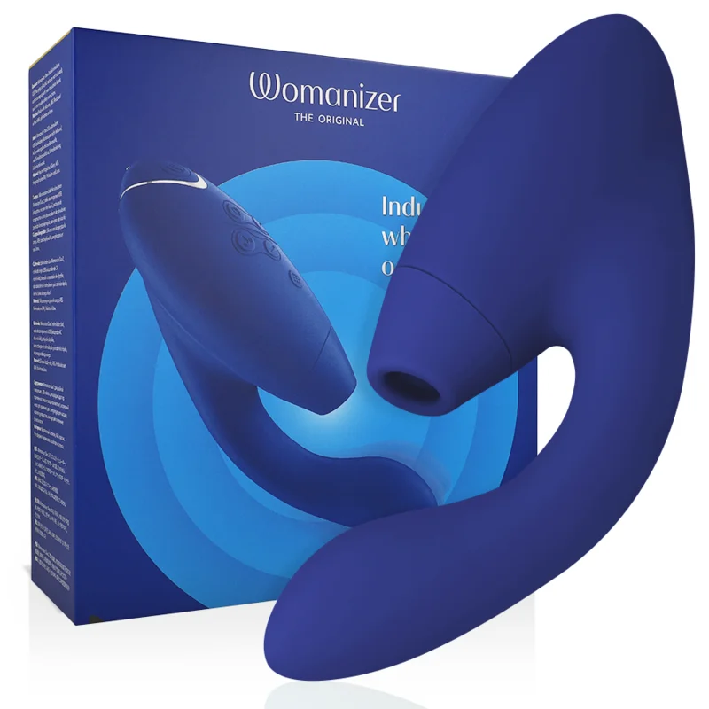 Womanizer Duo 2 stimolatore clitorideo Blu pulsazione aria