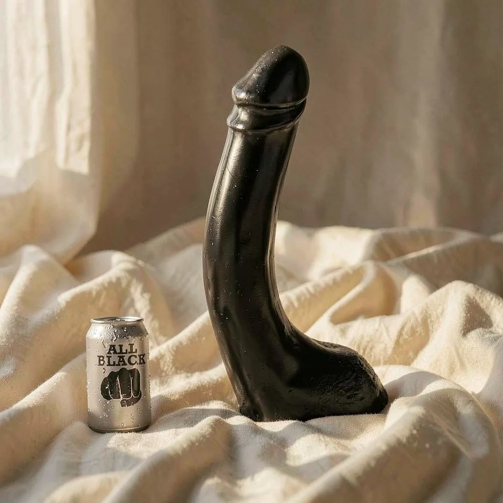 All Black Fisting 29 cm dildo realistico 5 cm