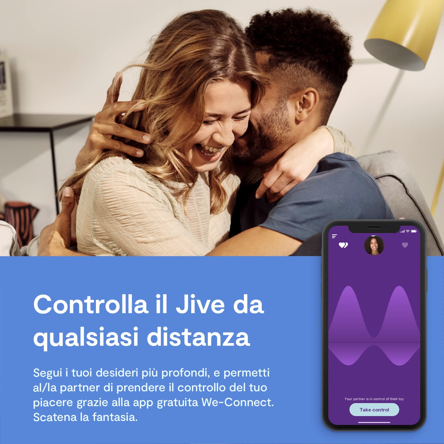 We-Vibe Jive ovetto vibrante indossabile con app